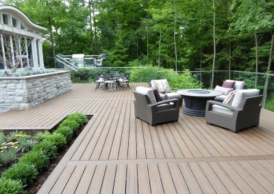 Deck area